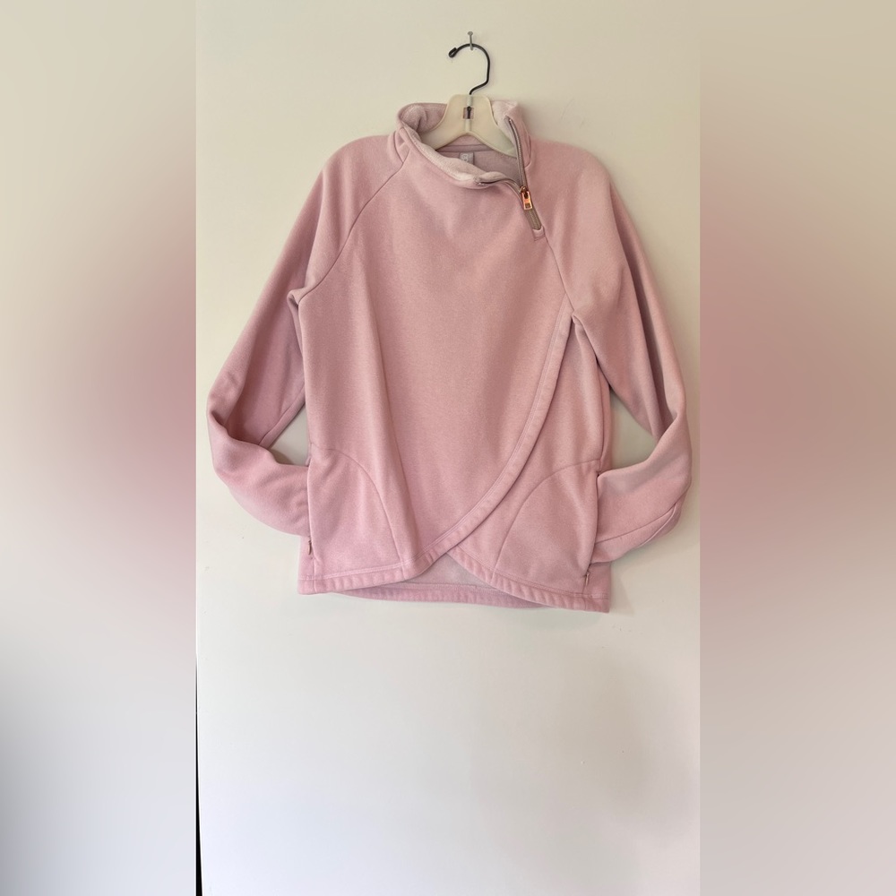 Athleta Girl Pink Sweat-top